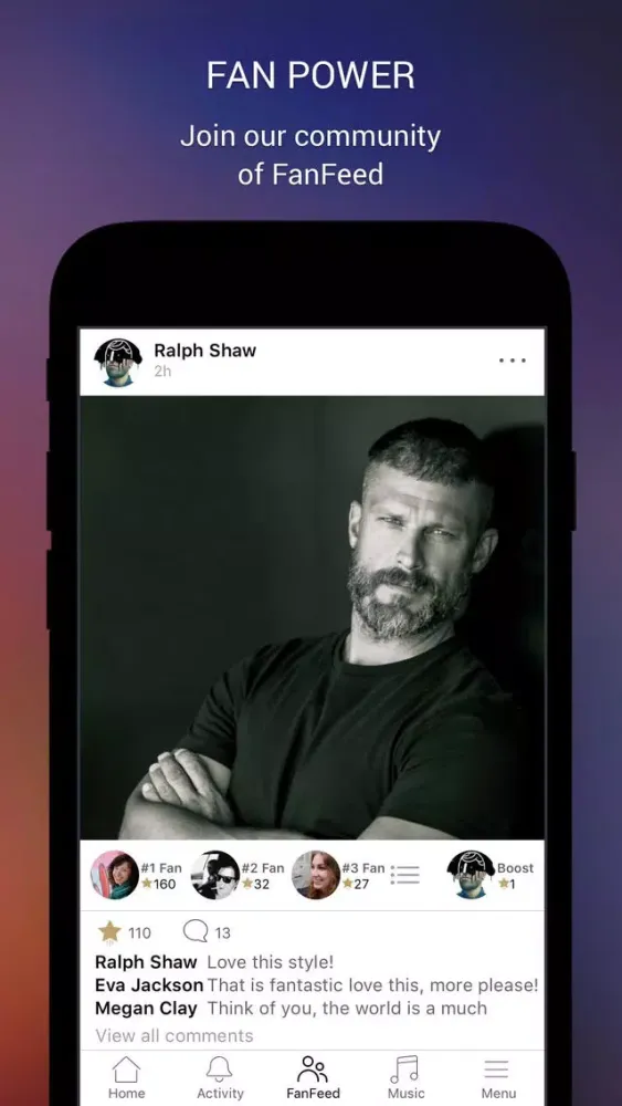 Captures d'écran de Greg Vaughan Official