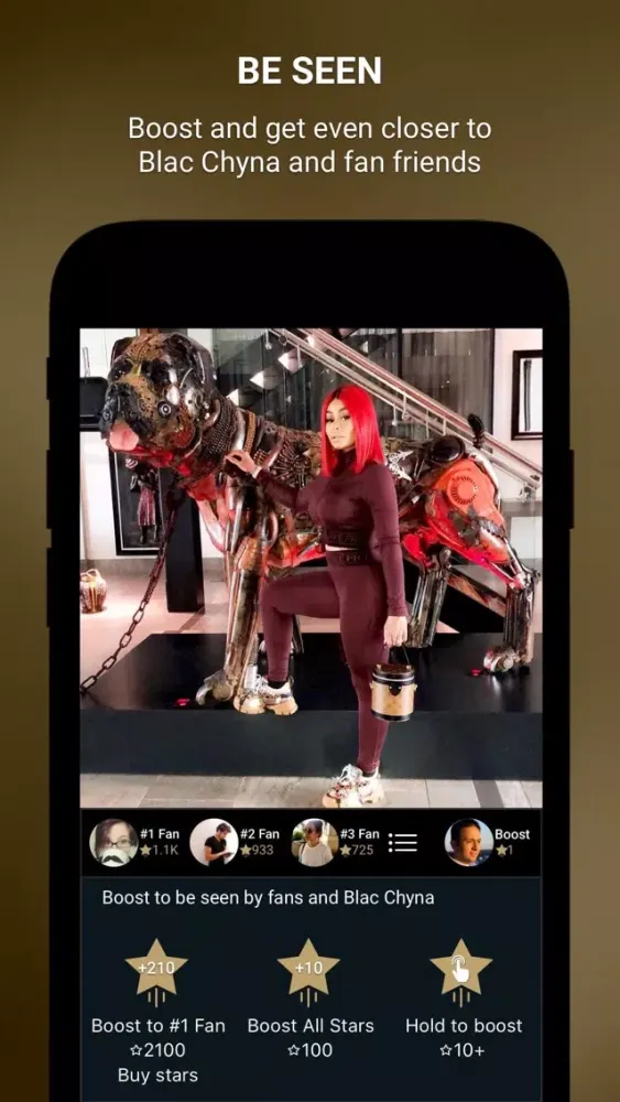 Zrzuty ekranu Blac Chyna Official App