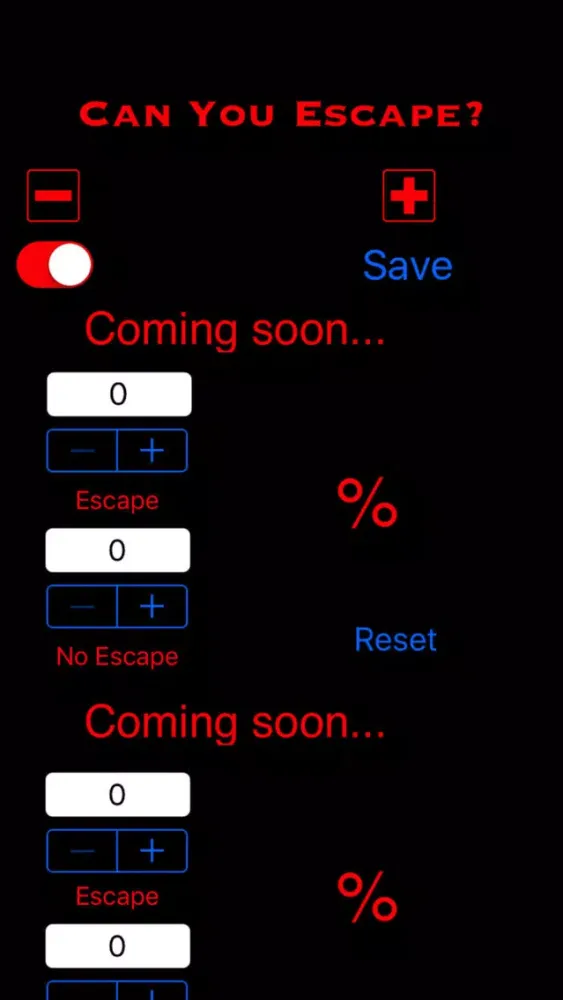 Escape Rate Tracker Pro স্ক্রিনশট