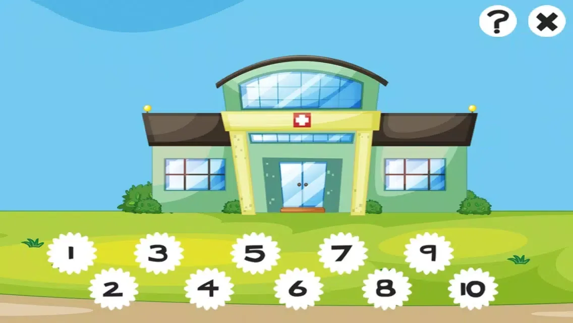 A Hospital Counting Game for Children: Learning to count with Doctor & Patient 스크린샷