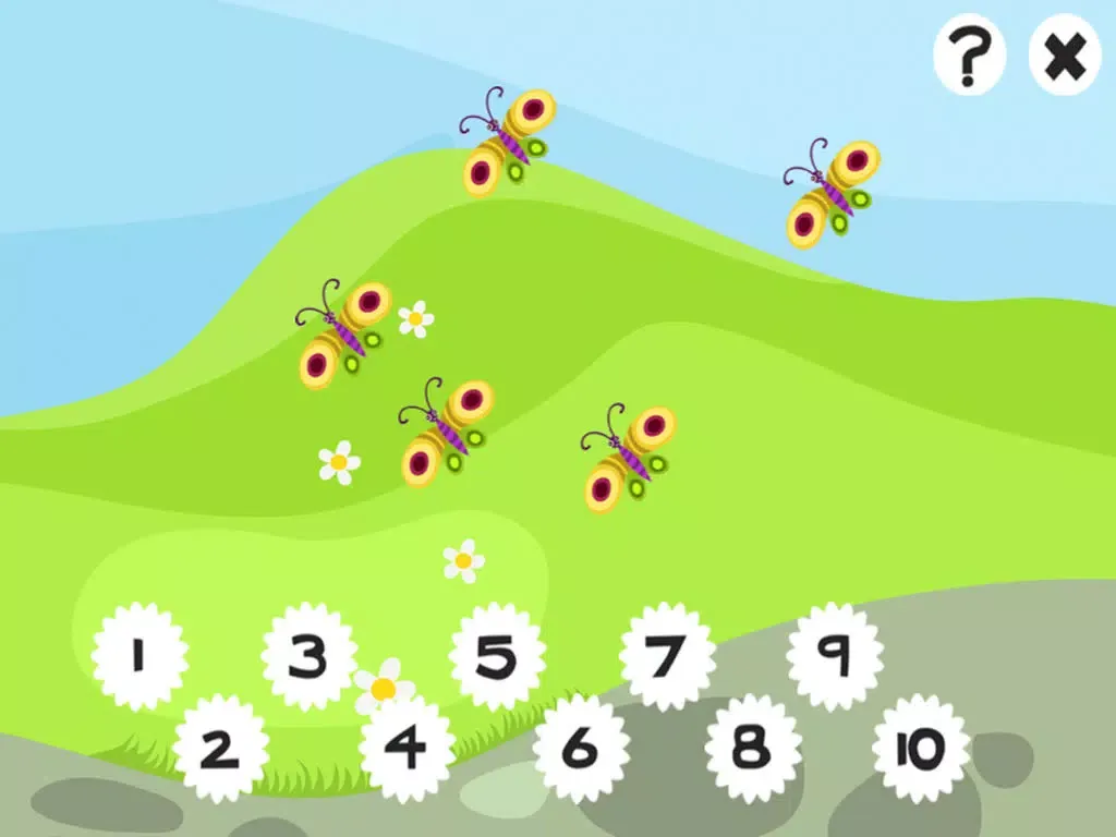 ภาพหน้าจอของ A Counting Game of Castle & Knight: Learning to count for children iPad 