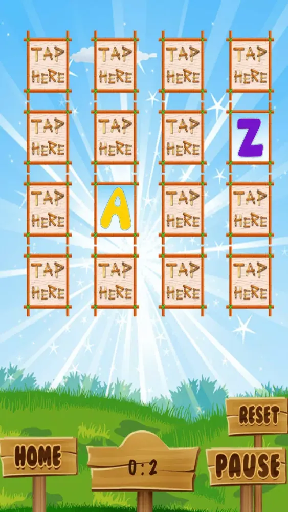 A Matching Game for Children: Learning with the Alphabet 스크린샷