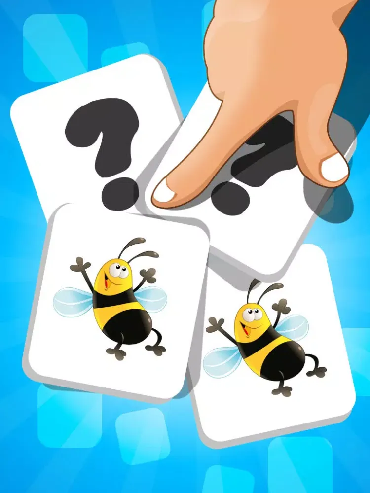 تصاویر A Matching Game for Children: Learning with Bugs and Insects iPad 