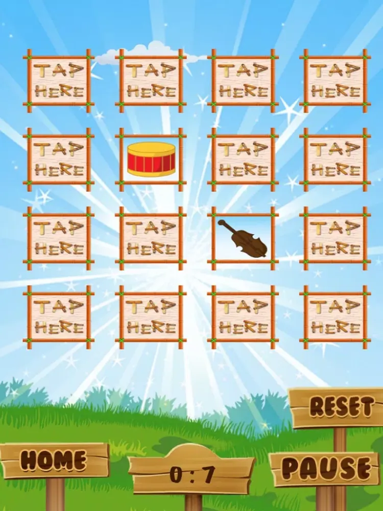 تصاویر A Matching Game for Children: Learning with Musical Instruments iPad 