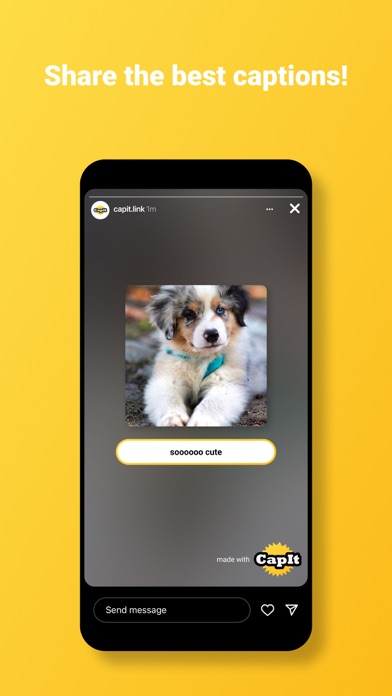 Скриншоты CapIt • The Caption App