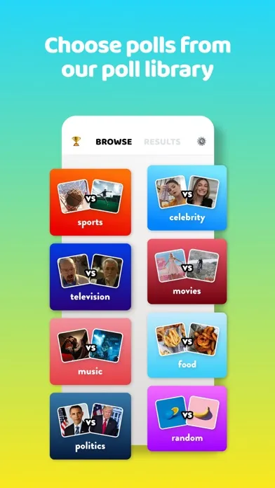 versus • polls for IG スクリーンショット