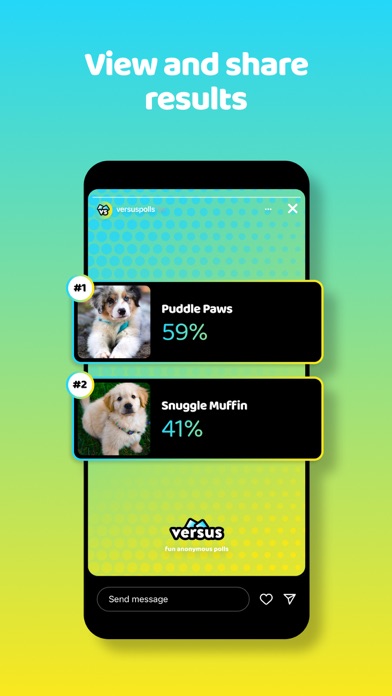 versus • polls for IG Screenshots