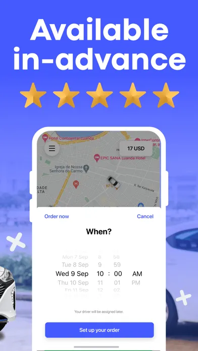 Ảnh chụp màn hình của ESPAES: Angola Taxi
