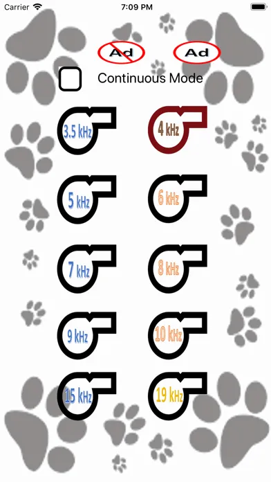 Captures d'écran de Dog Whistle - Dog Trainer