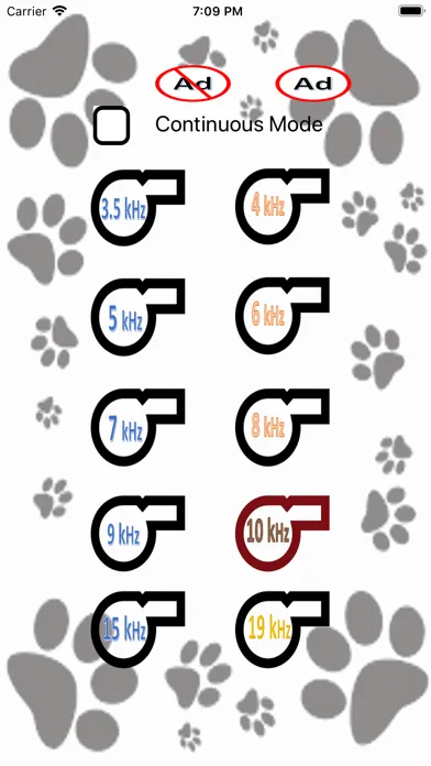 Captures d'écran de Dog Whistle - Dog Trainer