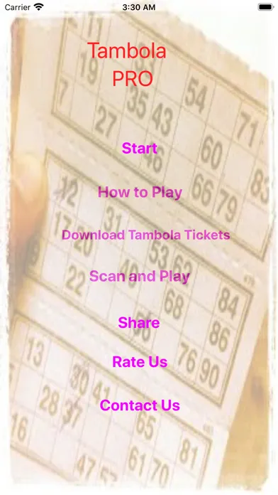 Screenshot di Tambola Number Pro Caller App