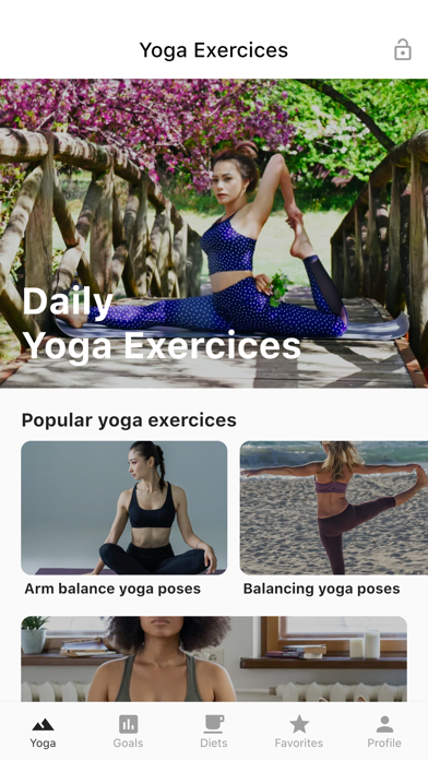 Скриншоты Yoga Exercices