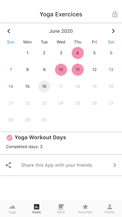 Скриншоты Yoga Exercices