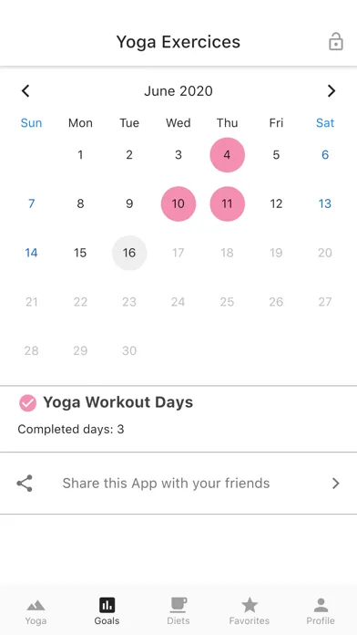 Yoga Exercices应用截图