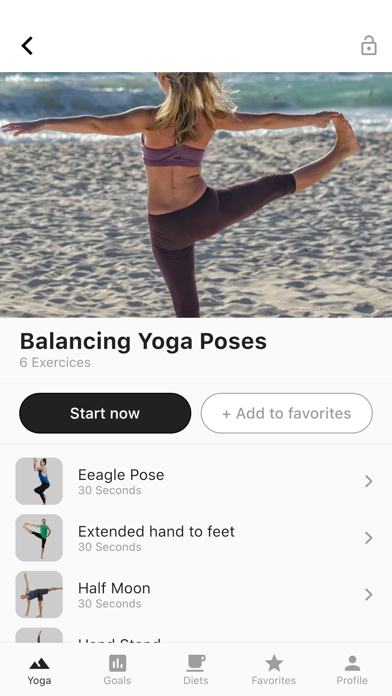 Скриншоты Yoga Exercices