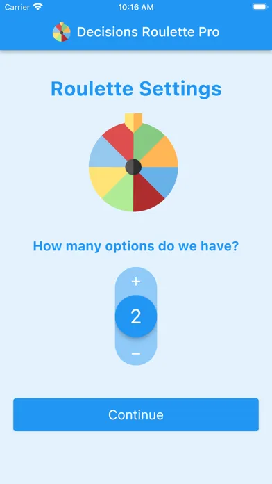 Capturas de tela do Decisions Roulette Pro