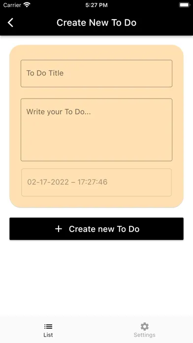 Скриншоты To Do List - PRO