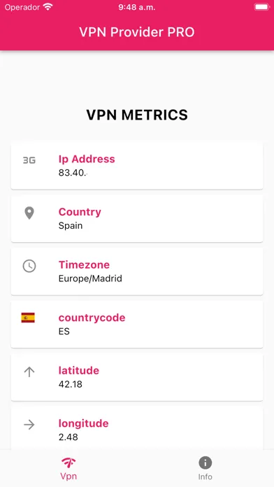 VPN Tester and Validator Screenshots