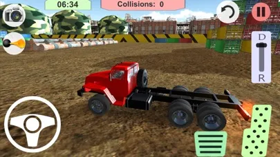 Army Truck Parking HD Ekran Görüntüleri