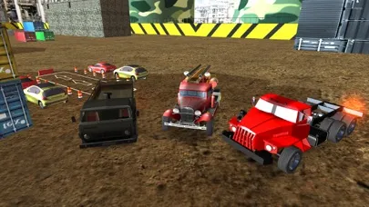 Army Truck Parking HD Ekran Görüntüleri