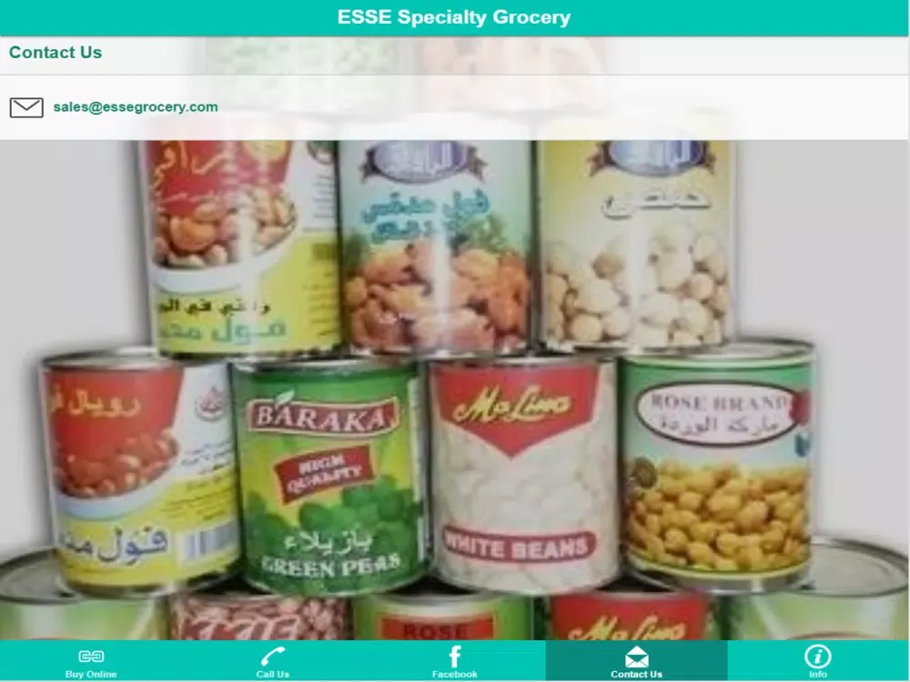 Capturas de pantalla de Esse Grocery iPad 