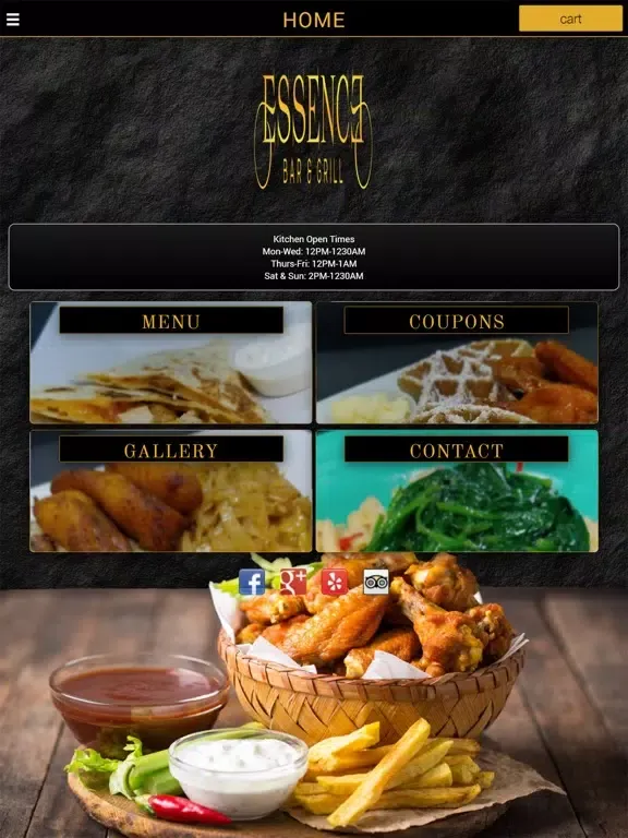 Tangkapan skrin Essence Bar iPad 