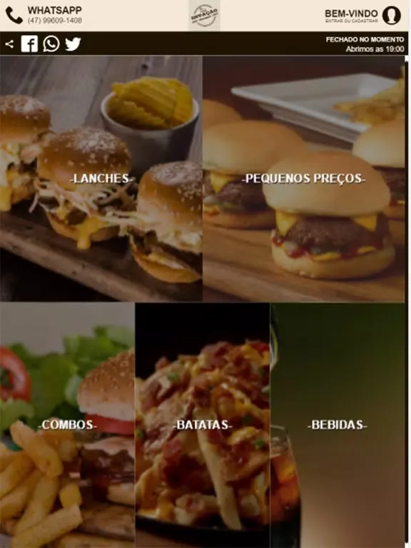 Capturas de tela do Estação Burger iPad 