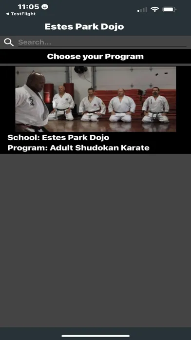 Estes Park Dojo スクリーンショット