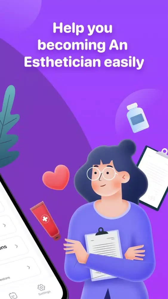 Screenshot di Esthetician Exam Prep Center