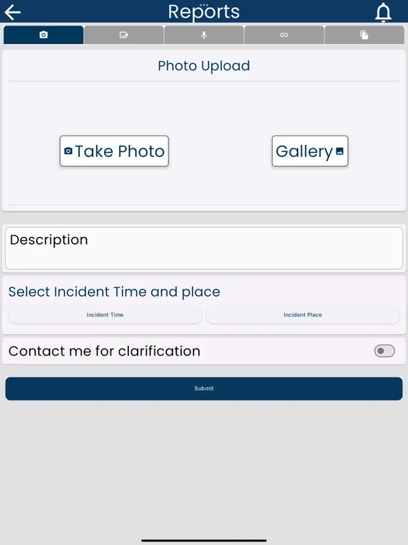 EFPApp iPad  스크린샷