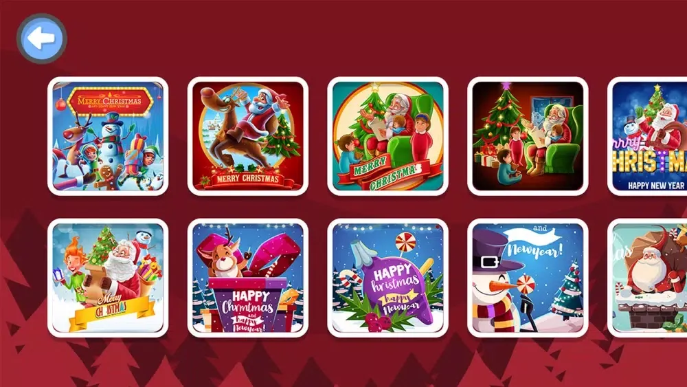 Capturas de tela do Spot It Christmas Holidays Fun
