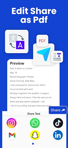 Image to text - Text scanner Screenshots