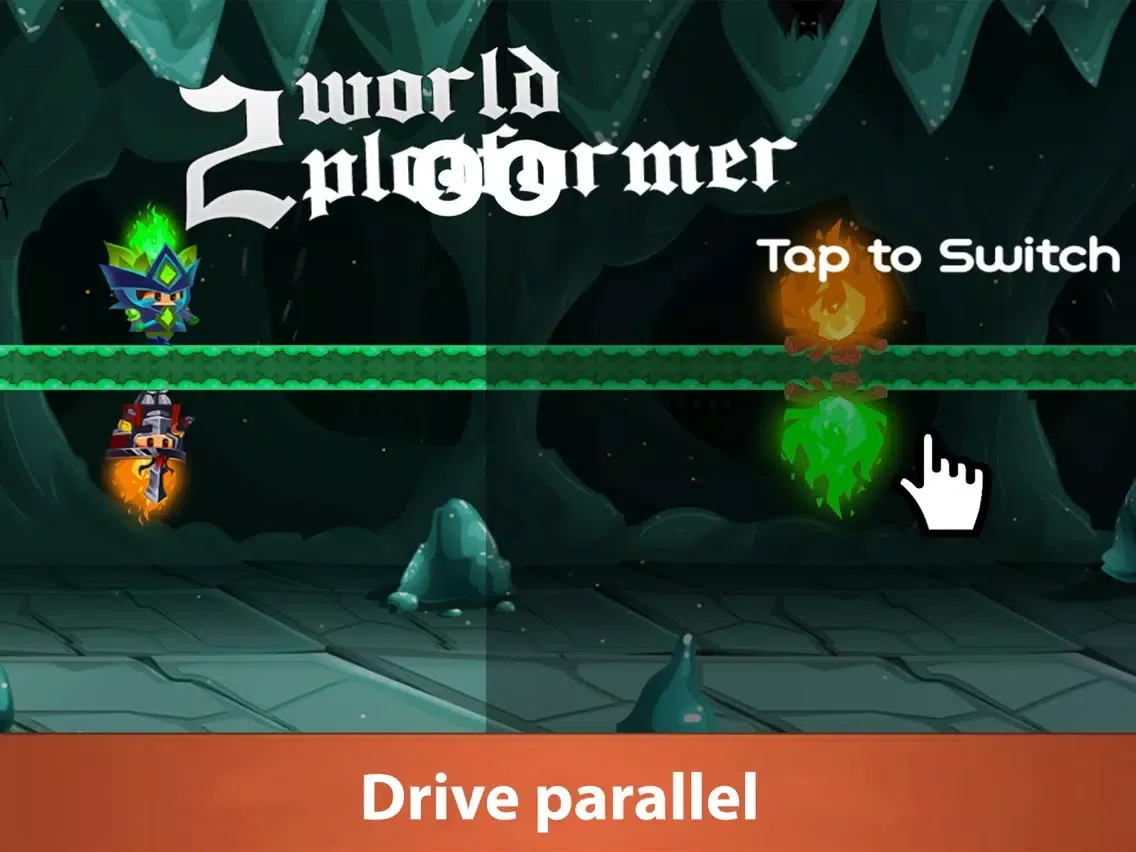 تصاویر Red & Blue Platformer iPad 