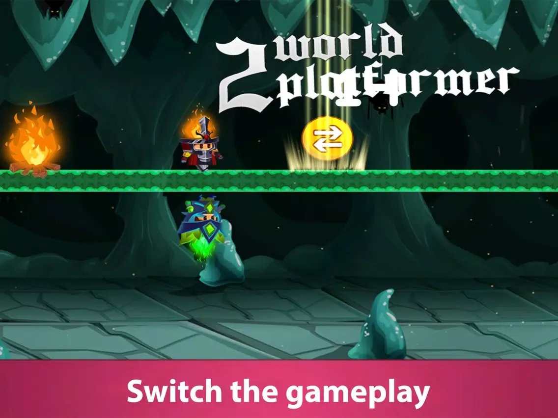 تصاویر Red & Blue Platformer iPad 