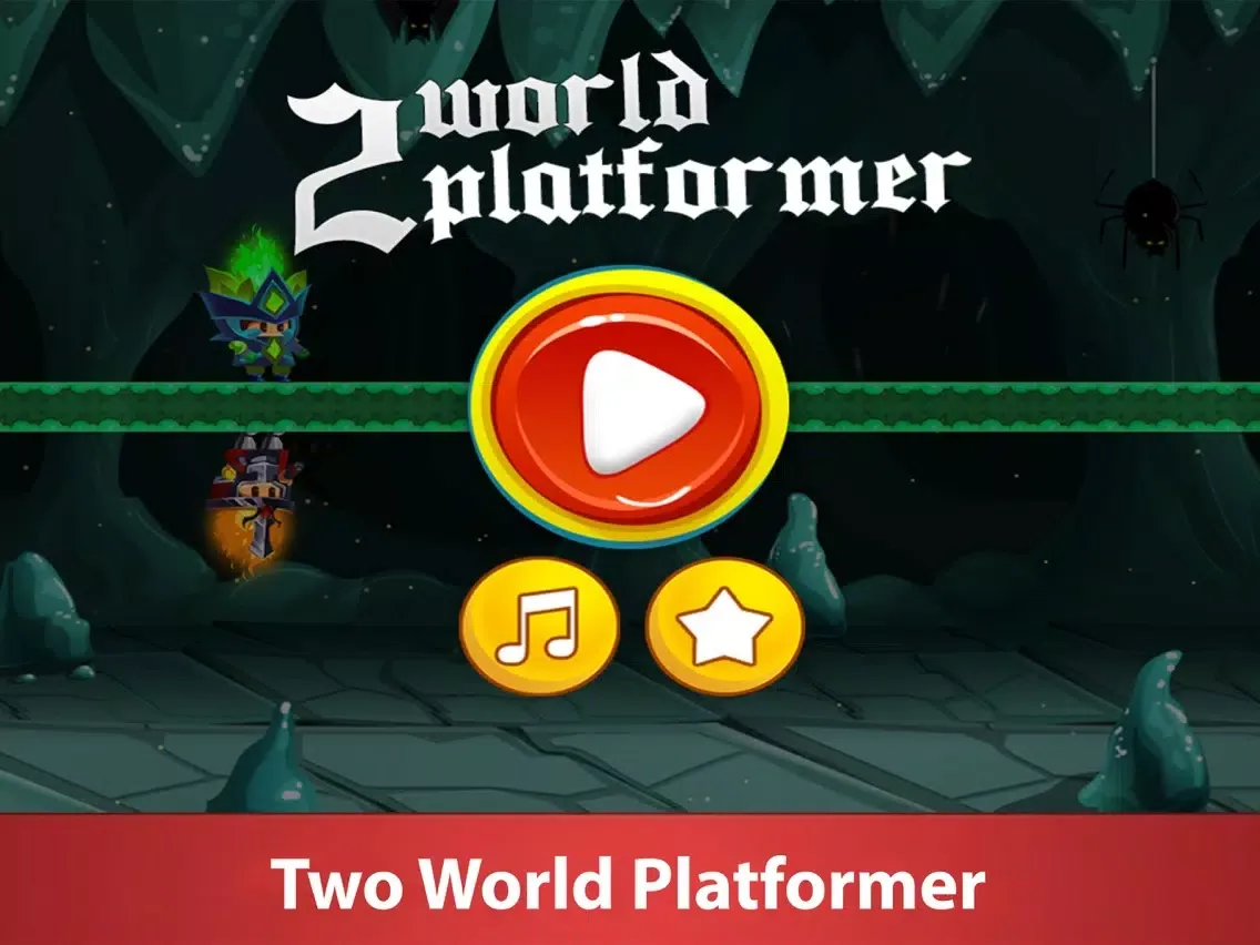 تصاویر Red & Blue Platformer iPad 