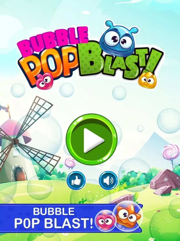 Pop Bubble Pop Blast iPad 应用截图