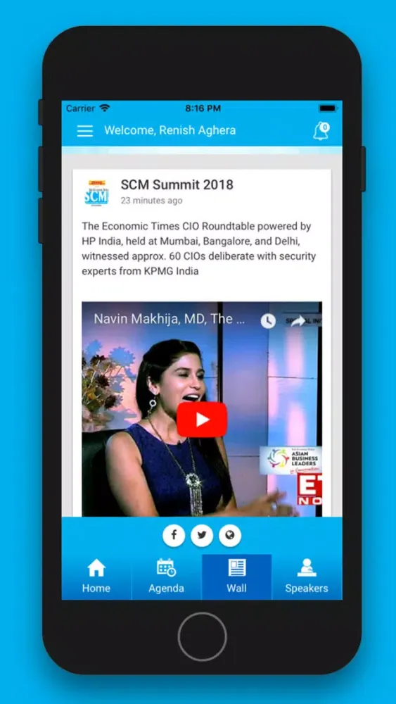 Tangkapan layar ET SCM Summit 2018