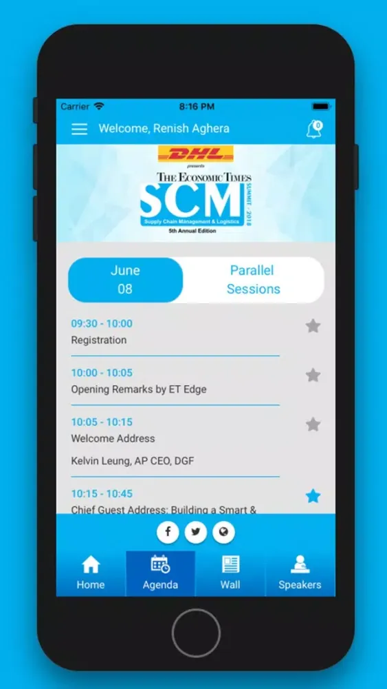 Tangkapan layar ET SCM Summit 2018