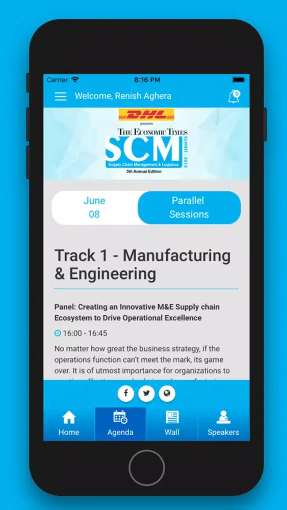 Tangkapan layar ET SCM Summit 2018