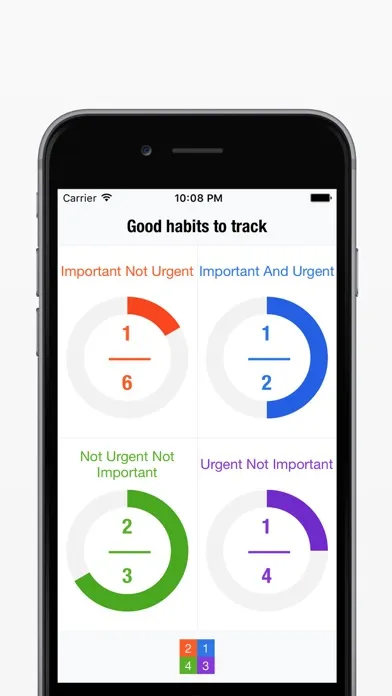 Captures d'écran de Daily Goals Tracker-Good Habit