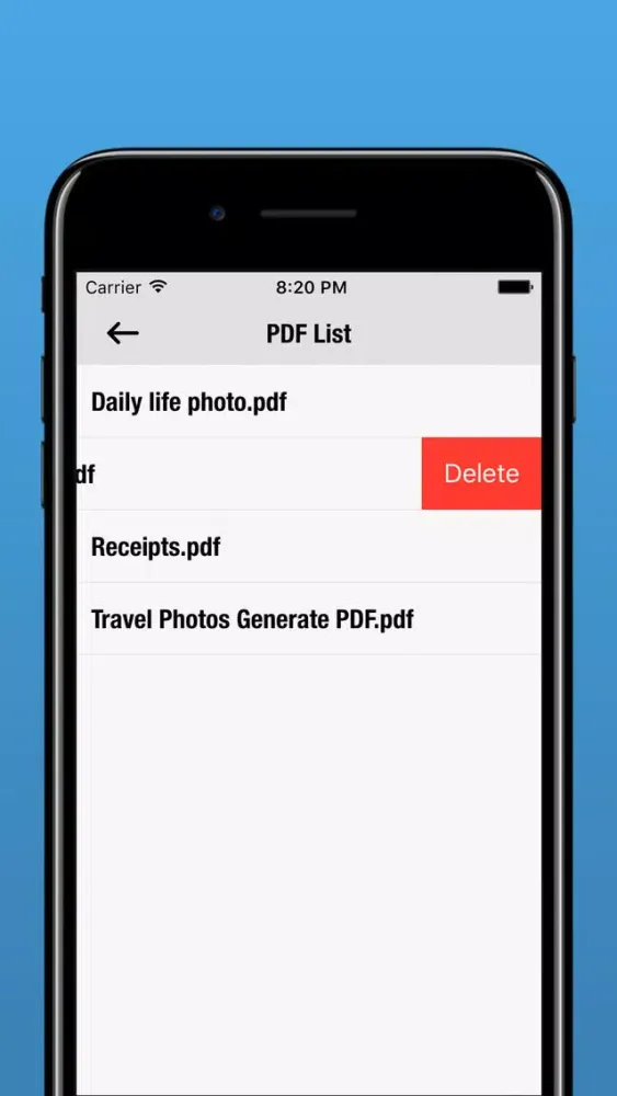 Capturas de pantalla de Photos to PDF - JPG to PDF file converter