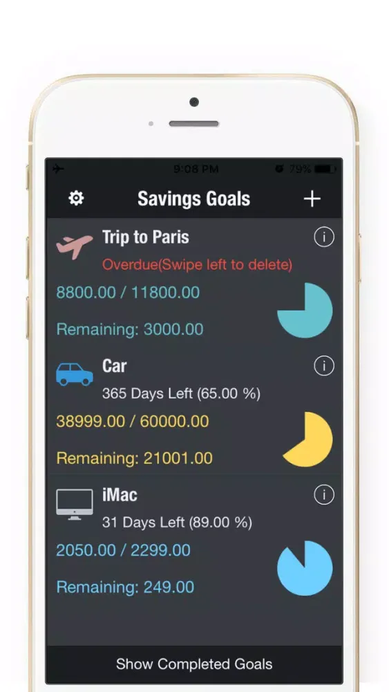 Saving Money Box 2Pro-Savings Account,Goal Tracker Ekran Görüntüleri