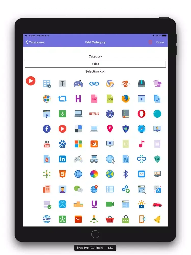 Website URL Search-Web Browser iPad  Screenshots