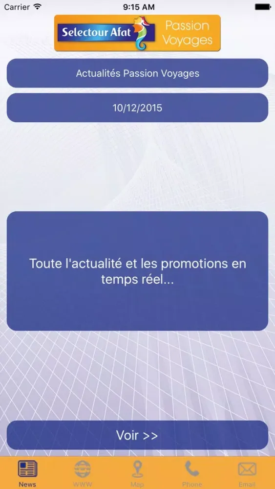 Selectour Afat Passion Voyages Screenshots