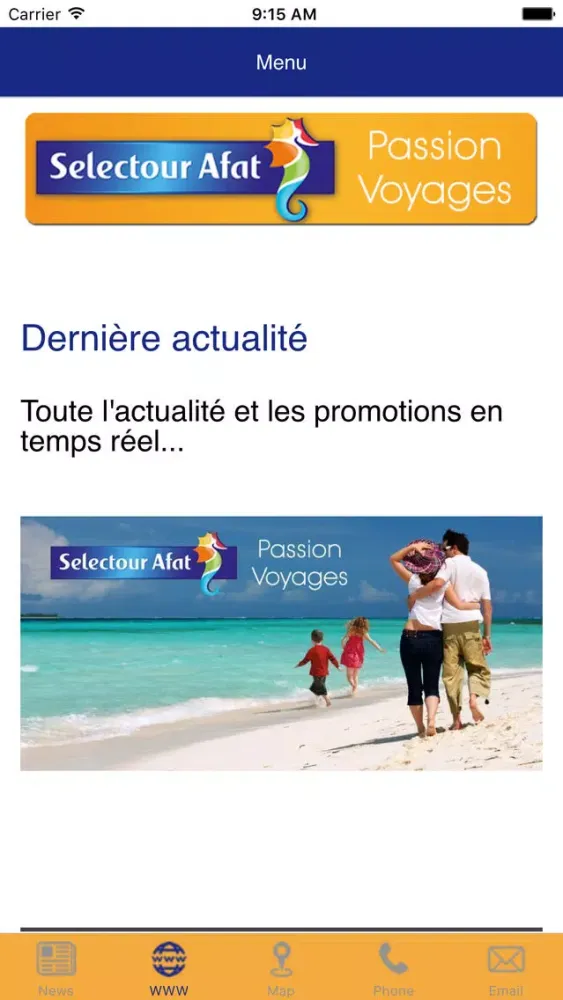 Selectour Afat Passion Voyages Screenshots