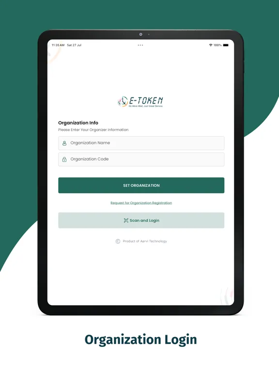 E-Token iPad  Ekran Görüntüleri