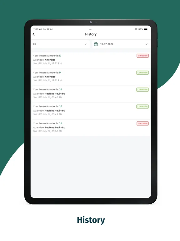 E-Token iPad  Ekran Görüntüleri