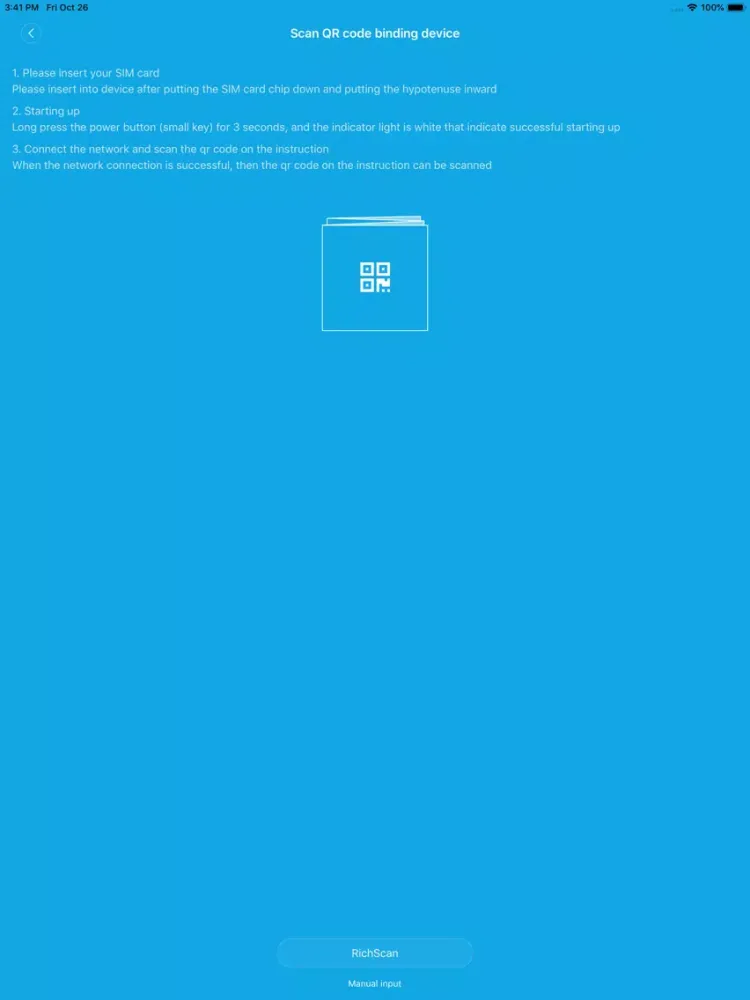 Capturas de pantalla de eTracking iPad 