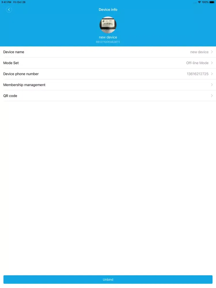 Capturas de pantalla de eTracking iPad 