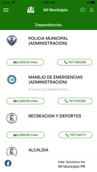 Capturas de tela do Mi Municipio